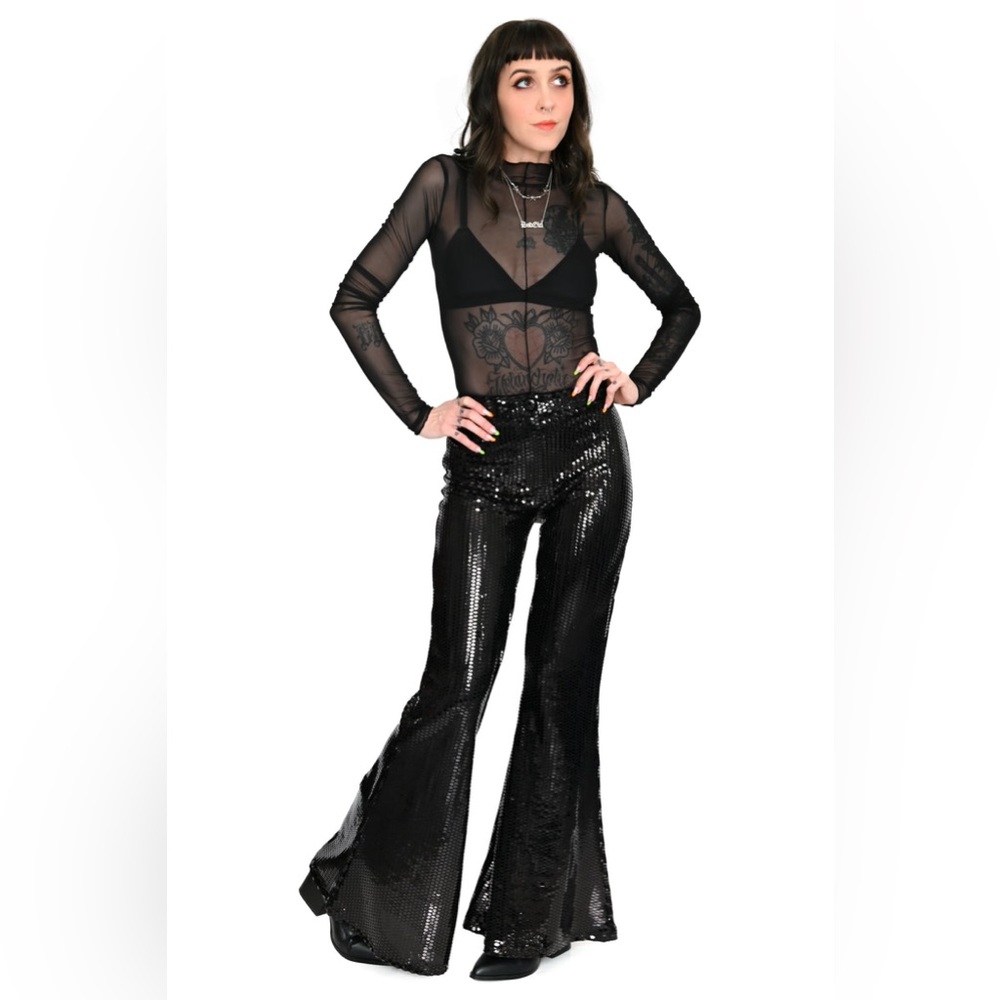 Dark Disco Bell Bottoms